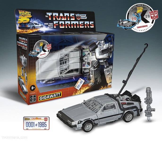 Transformers x Back to the Future Official Press Release and